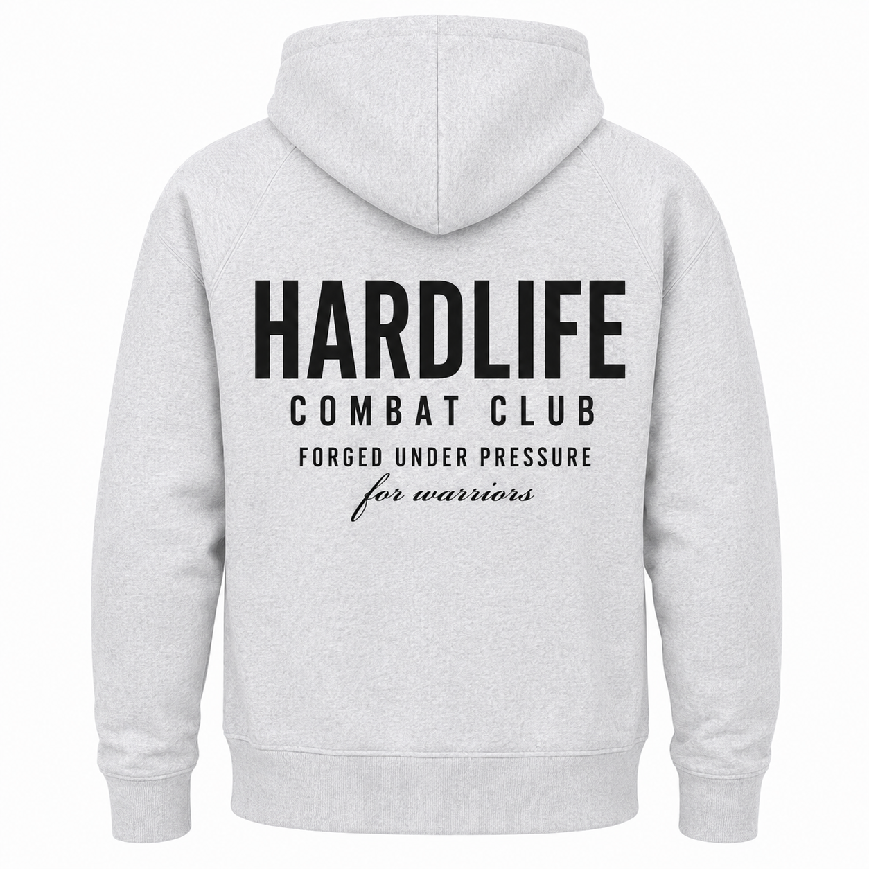 HardLife Combat Club Grey Hoodie