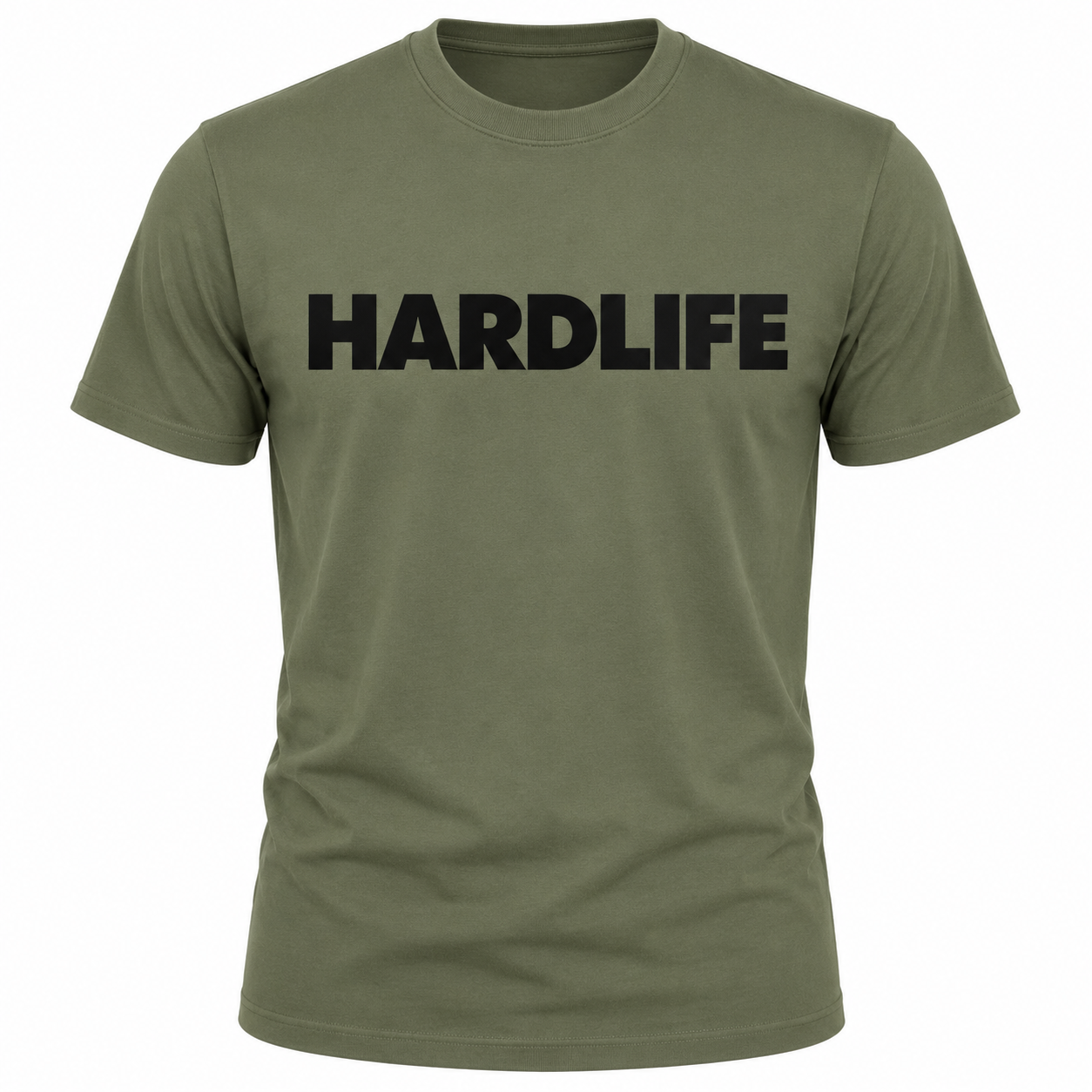 HardLife Original Military Green T-Shirt