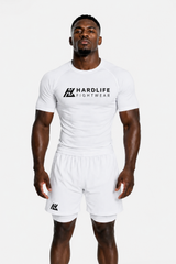 HardLife Classic White Rashguard