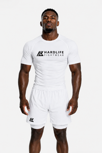HardLife Classic White Rashguard