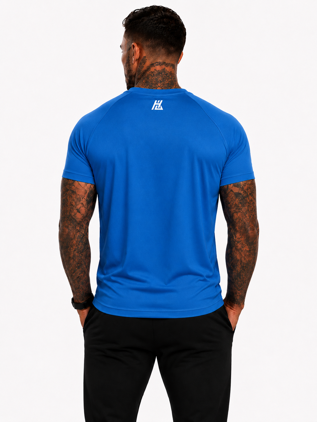 HardLife Classics Bright Royal T-Shirt back view