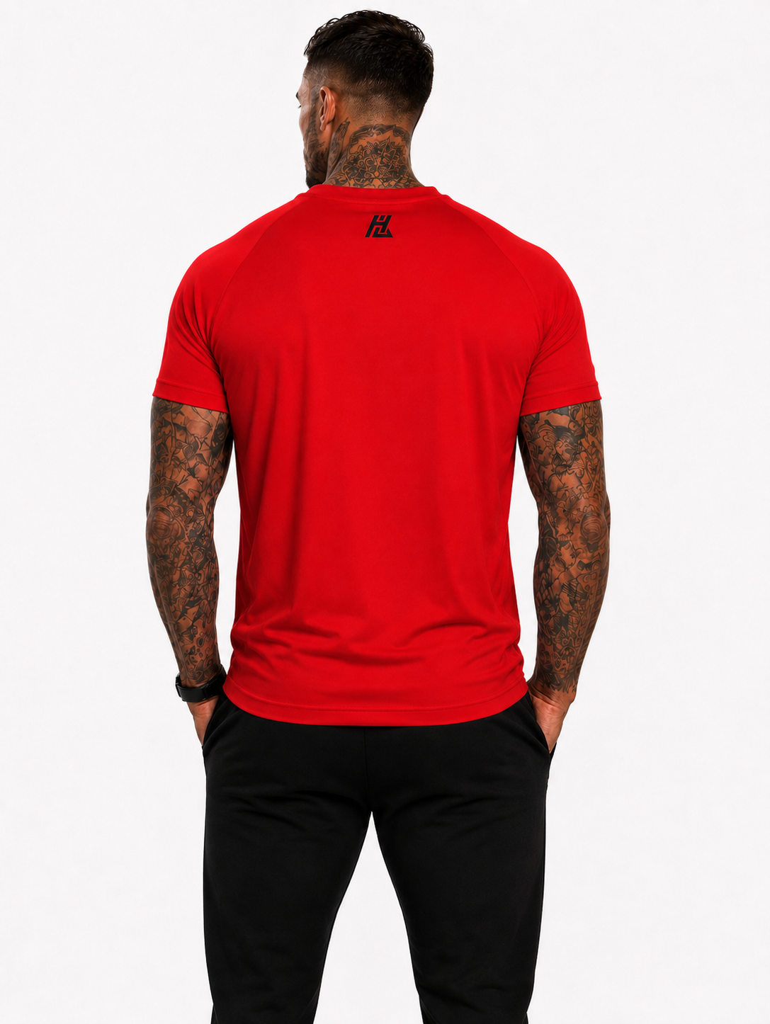 HardLife Classics Red T-Shirt back view