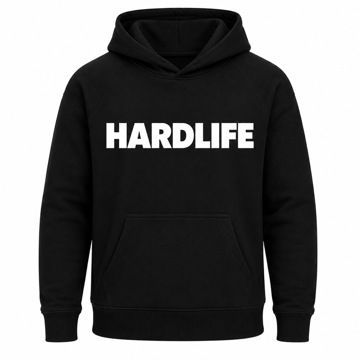 HardLife Original Black Hoodie