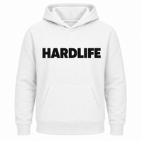 HardLife Original White Hoodie
