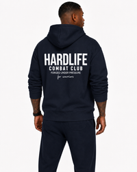 HardLife Combat Club Navy Hoodie