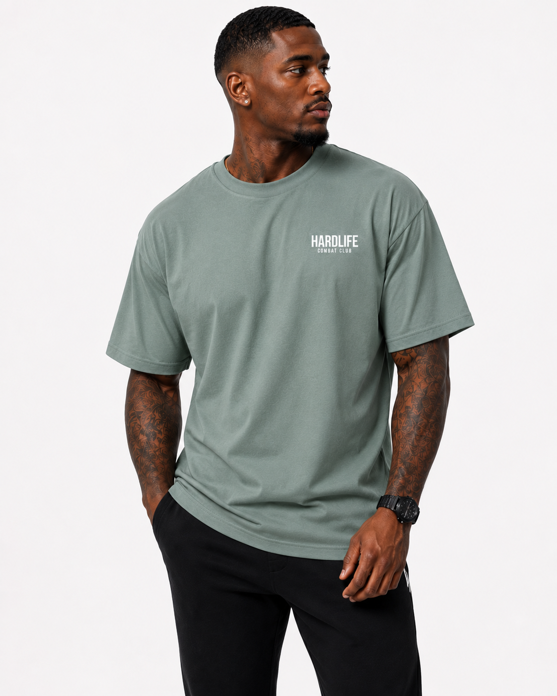 HardLife Combat Club Sage Oversized T-Shirt