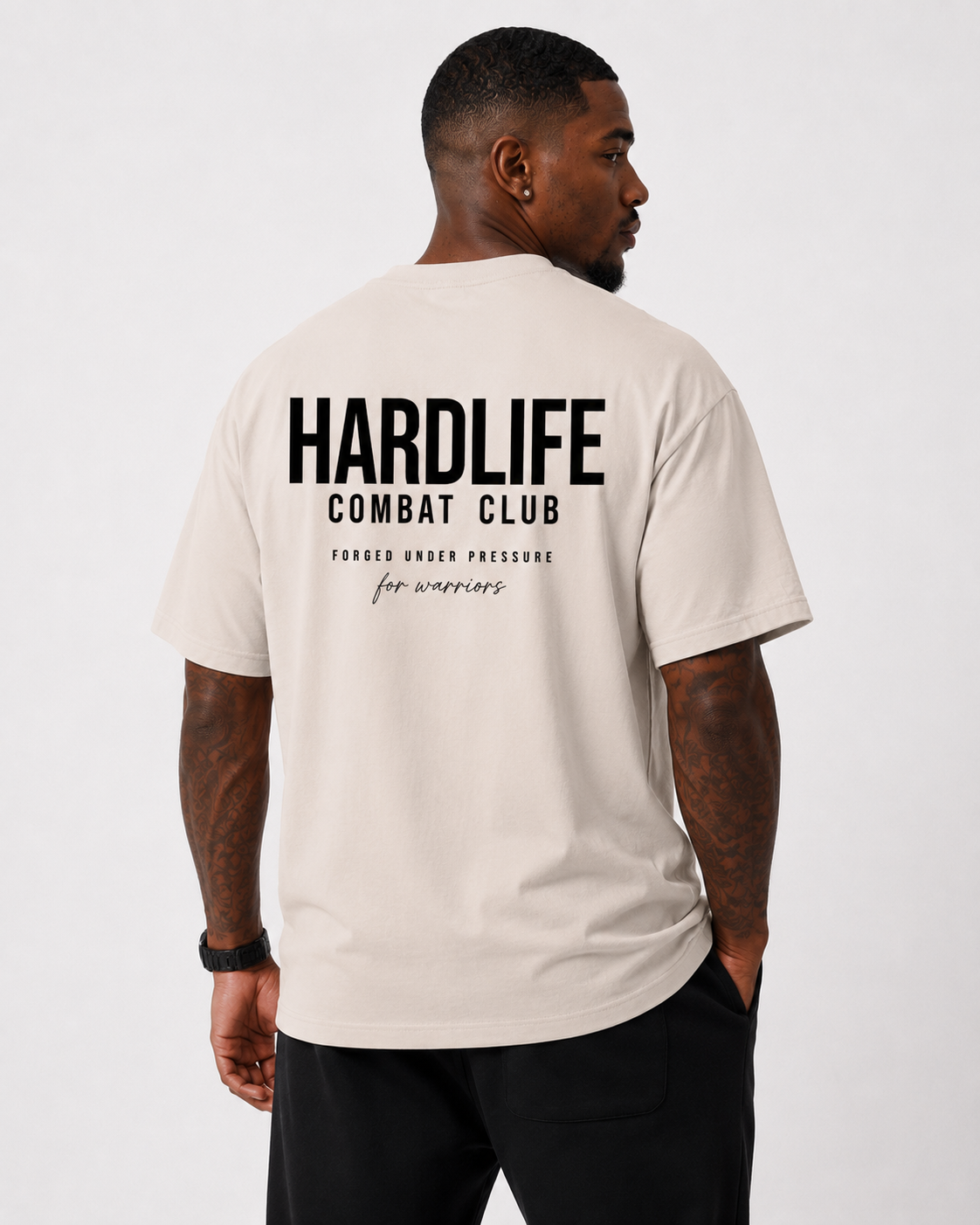HardLife Combat Club Stone Oversized T-Shirt
