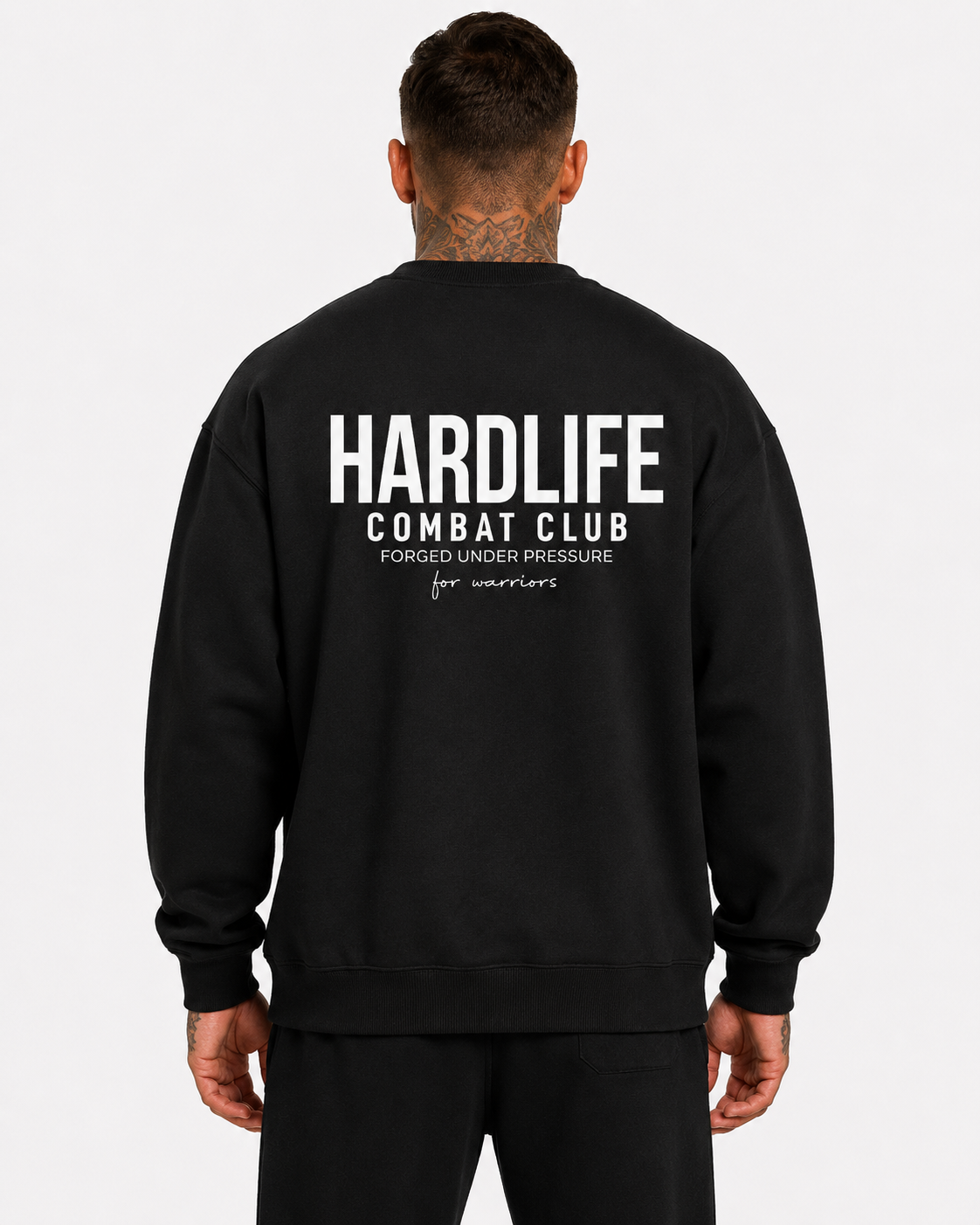 HardLife Combat Club Black Sweatshirt
