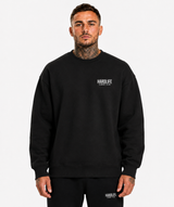 HardLife Combat Club Black Sweatshirt