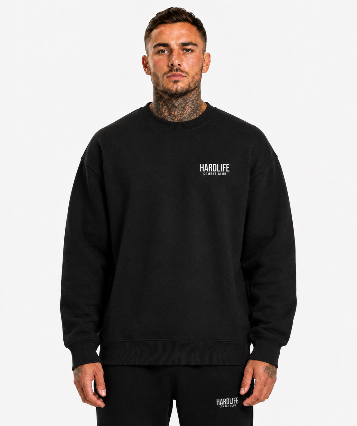 HardLife Combat Club Black Sweatshirt