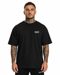 HardLife Combat Club Black Oversized T-Shirt