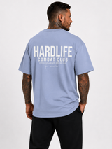 HardLife Combat Club Light Blue Oversized T-Shirt
