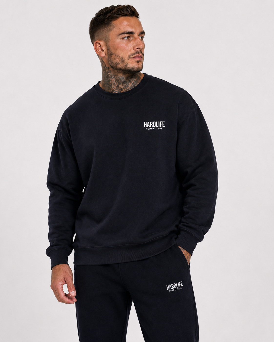 HardLife Combat Club Navy Sweatshirt