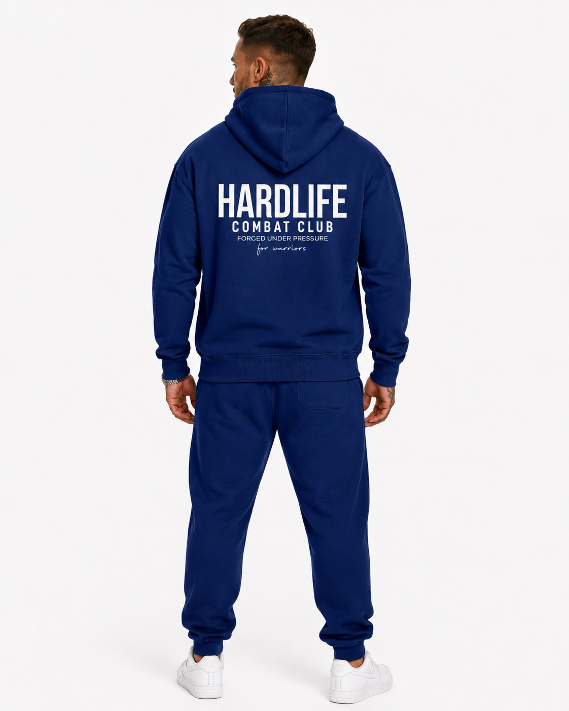 HardLife Combat Club Royal Blue Hoodie