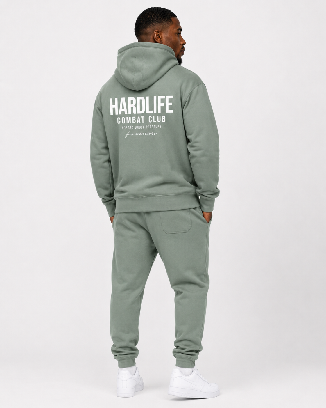 HardLife Combat Club Sage Hoodie