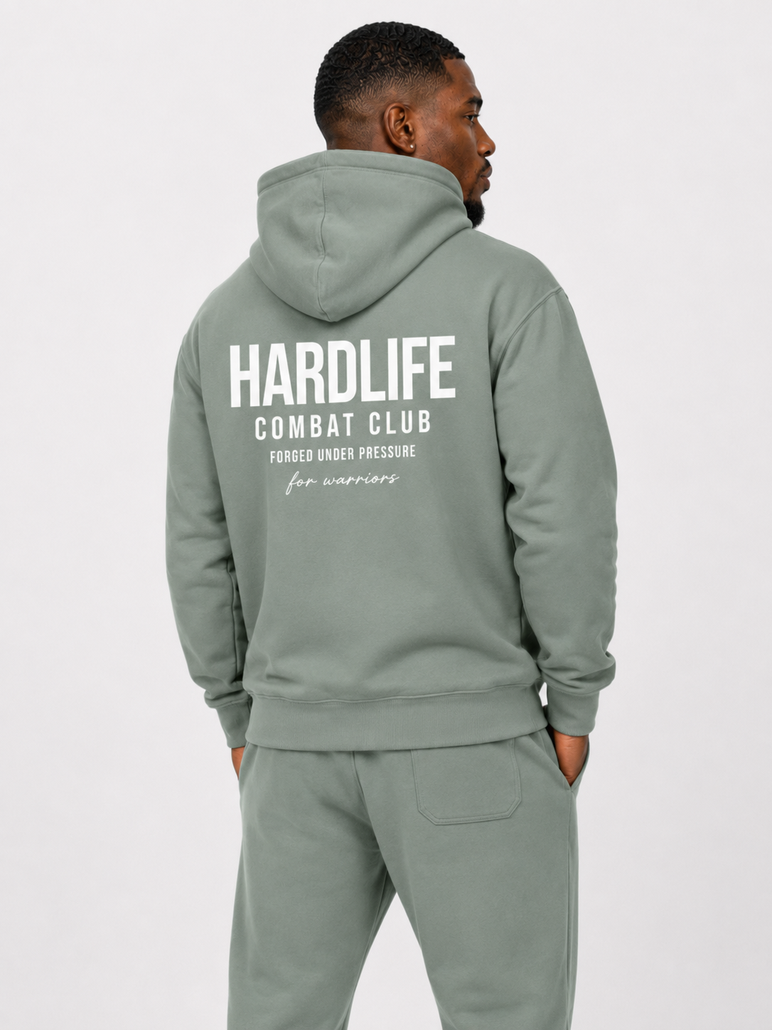 HardLife Combat Club Sage Hoodie