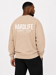 HardLife Combat Club Sand Sweatshirt