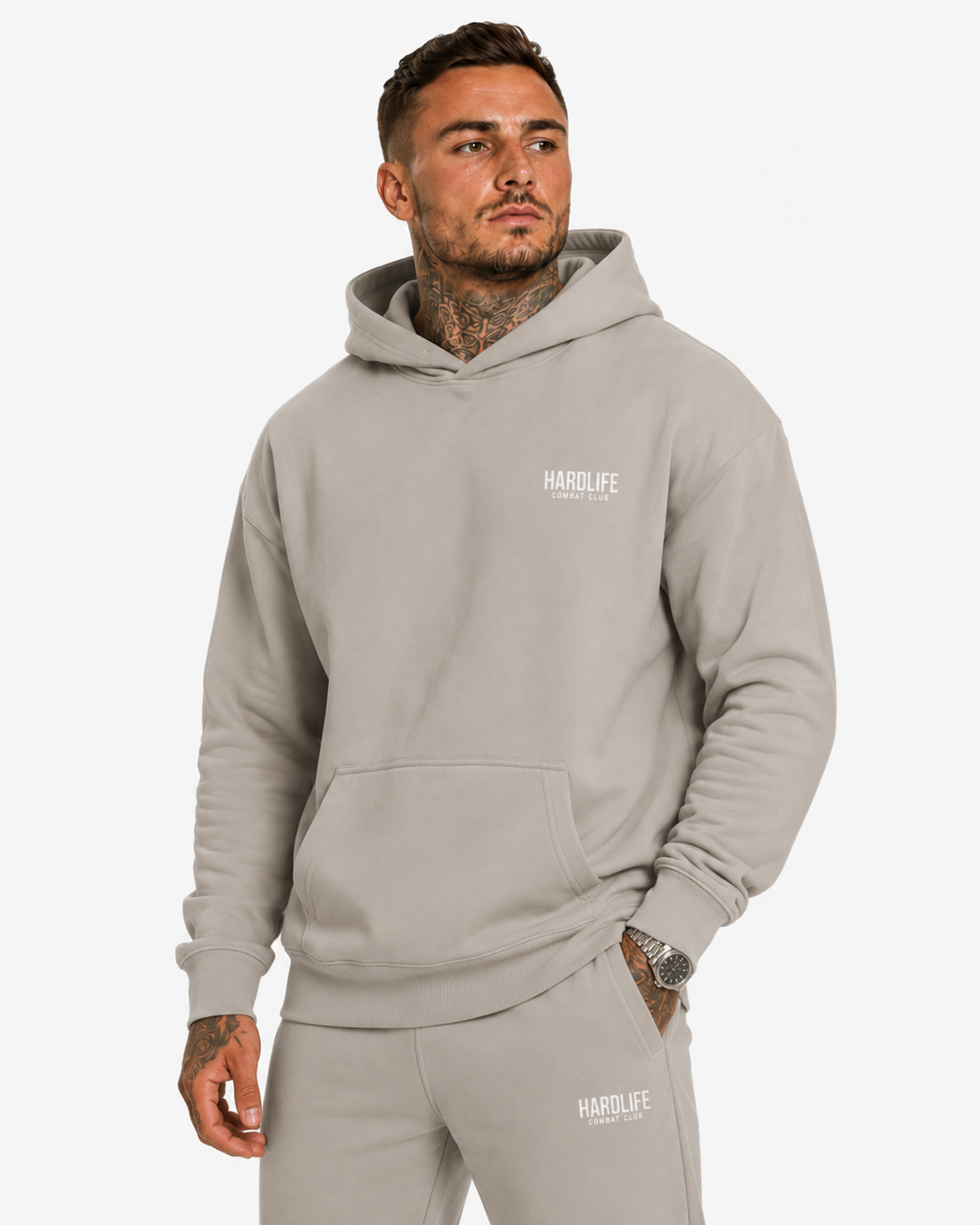 HardLife Combat Club Stone Hoodie