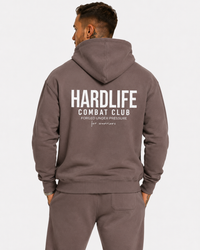 HardLife Combat Club Taupe Hoodie