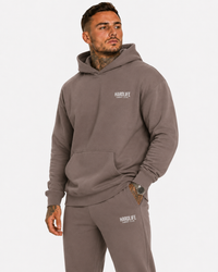 HardLife Combat Club Taupe Hoodie