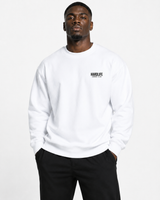 HardLife Combat Club White Sweatshirt