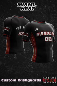 Miami Heat Personalised Rashguard