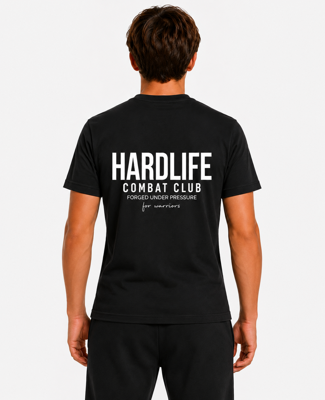 HardLife Combat Club Kids Black T-Shirt