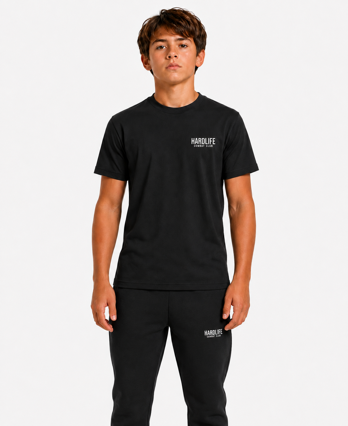 HardLife Combat Club Kids Black T-Shirt