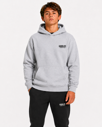 HardLife Combat Club Kids Grey Hoodie