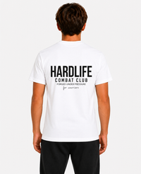 HardLife Combat Club Kids White T-Shirt