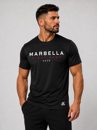HardLife Marbella Summer Fight Camp 2026 Black T-Shirt