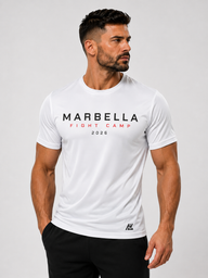HardLife Marbella Summer Fight Camp 2026 White T-Shirt