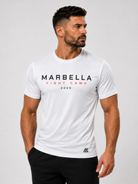 HardLife Marbella Summer Fight Camp 2026 White T-Shirt
