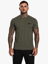 HardLife Combat Club Military Green T-Shirt