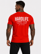 HardLife Combat Club Red T-Shirt