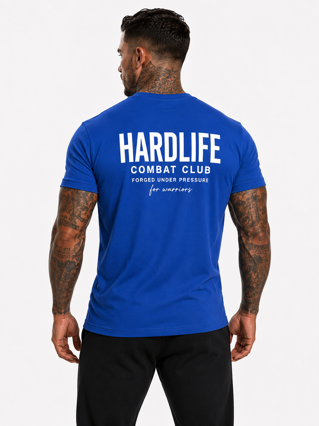 HardLife Combat Club Royal Blue T-Shirt