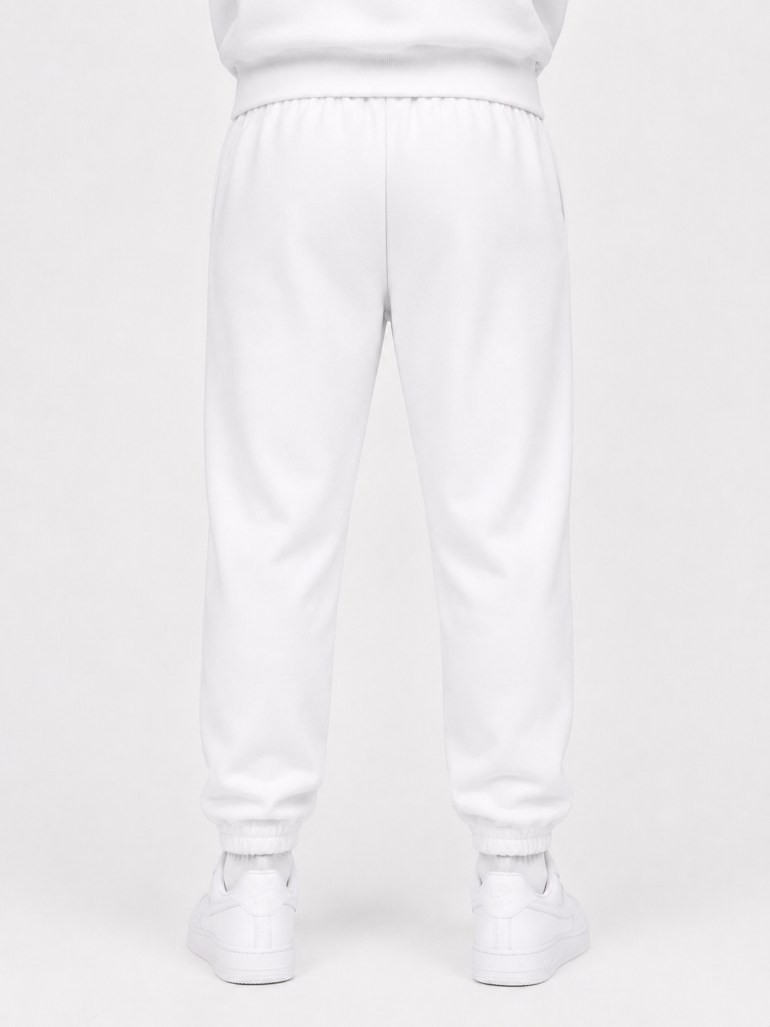 HardLife Combat Club White Sweatpants