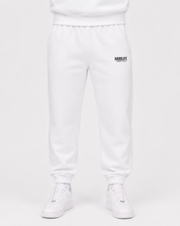 HardLife Combat Club White Sweatpants