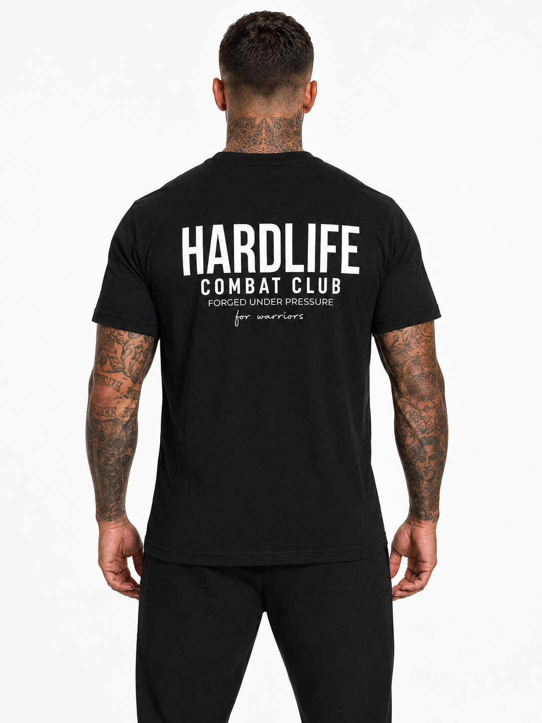 HardLife Combat Club Black T-Shirt