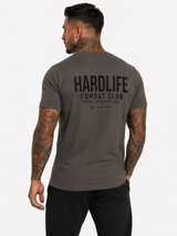 HardLife Combat Club Charcoal T-Shirt