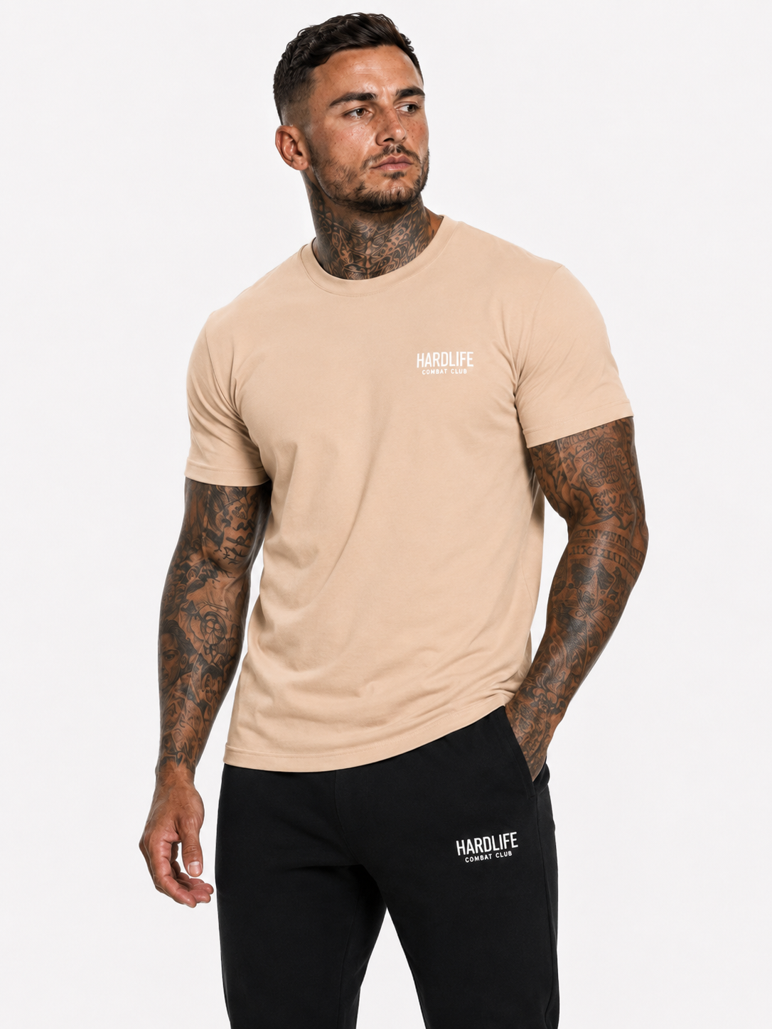 HardLife Combat Club Sand T-Shirt