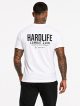 HardLife Combat Club White T-Shirt