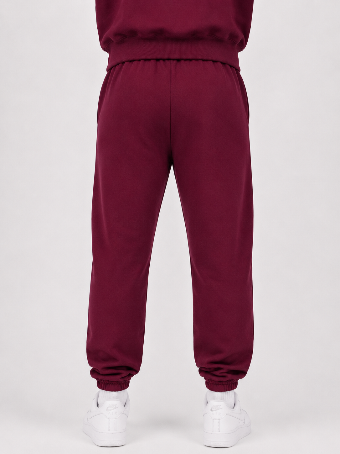 HardLife Combat Club Burgundy Sweatpants