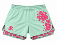 Women's Sakura Shorts - Green