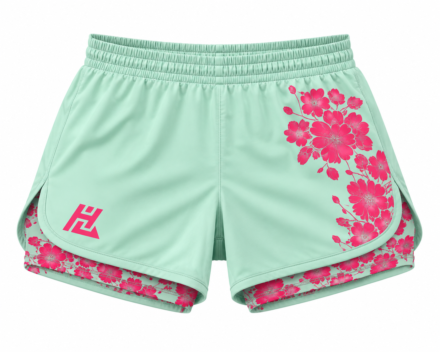 Women's Sakura Shorts - Green